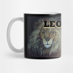 Leo the Lion Zodiac sign Mug